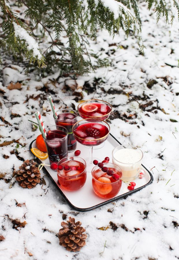 7 festive hot and cold beverages for the holidays || Simple Bites