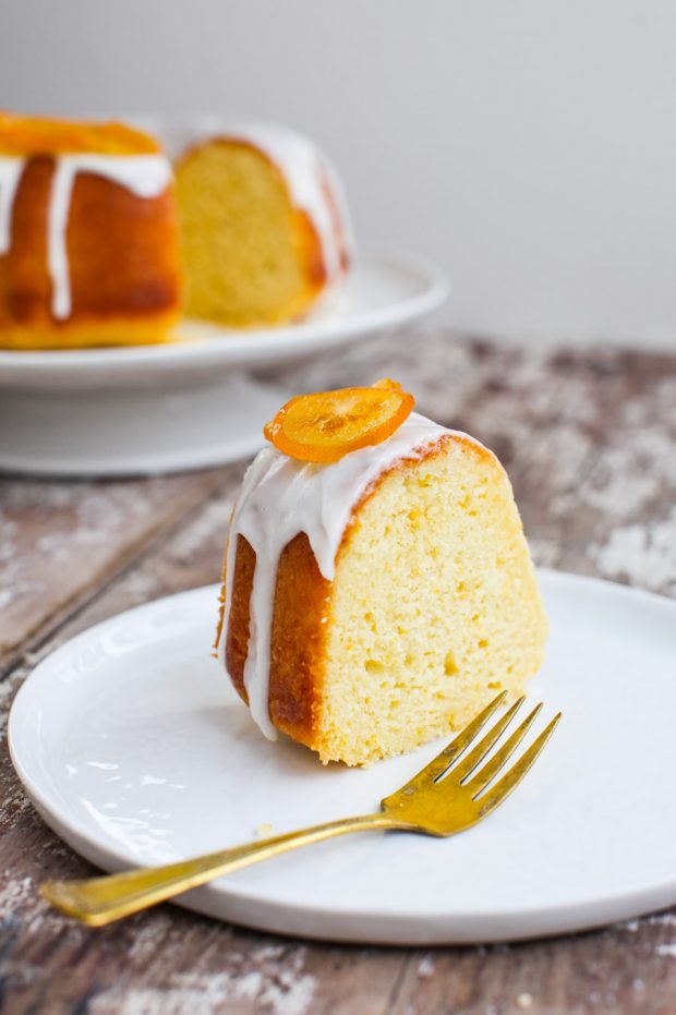 Meyer Lemon Mini Bundt Cakes