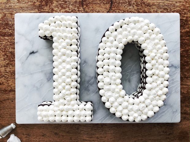 Order this Brilliant Number 10 Birthday Cake Online Now at Jack and Beyond