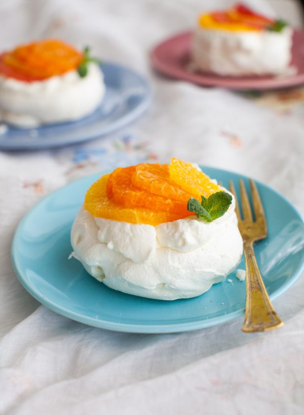 Mini Citrus Pavlovas