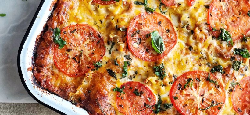 Comfort food for somber days: Red Lentil Lasagna