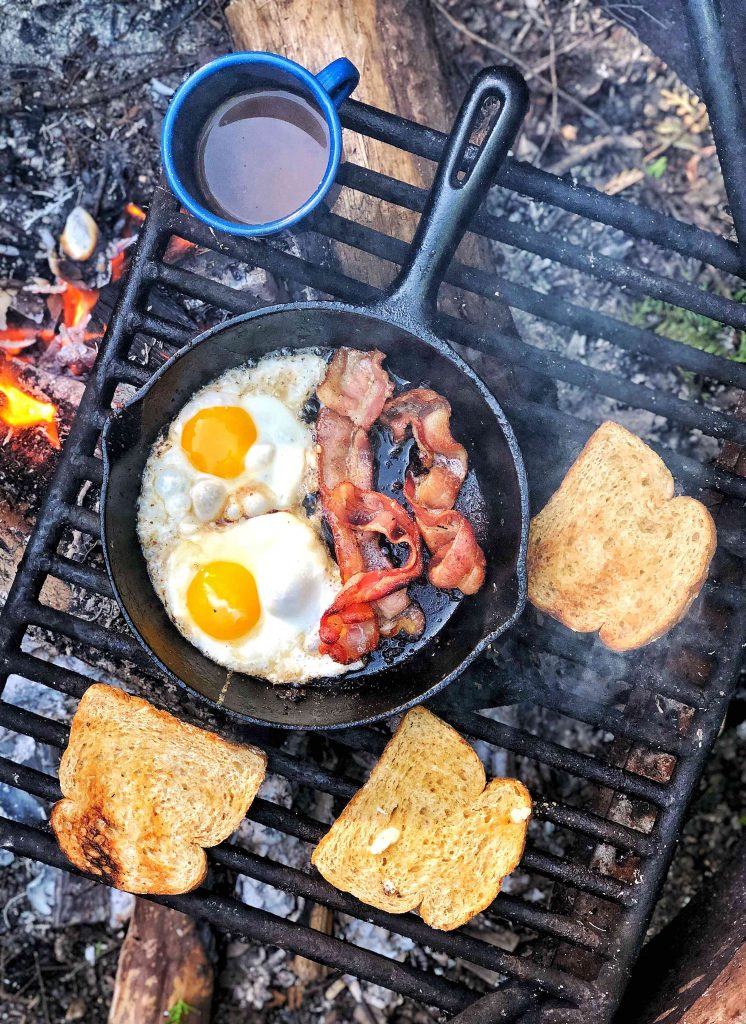 Campfire Skillet Breakfast, Camping Recipes