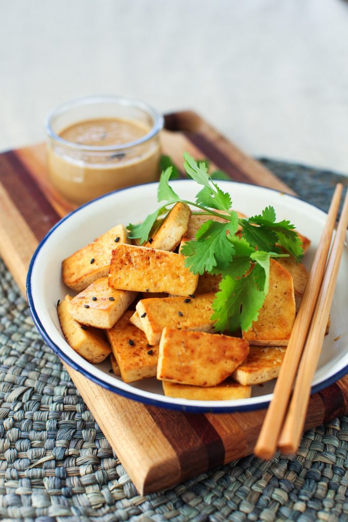 crispy tofu