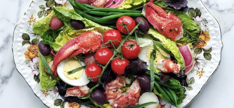 Springtime Lobster Niçoise Salad with Tarragon
