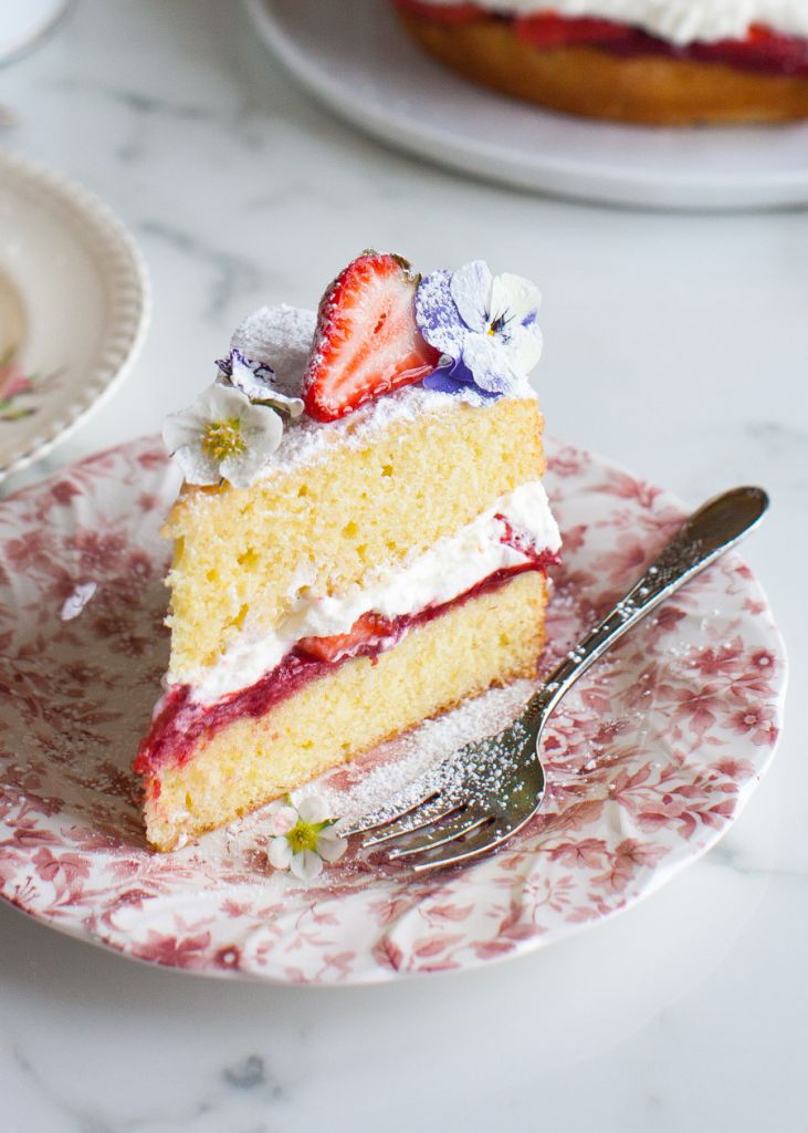 Lemon Blueberry Cake - Waiting for Blancmange