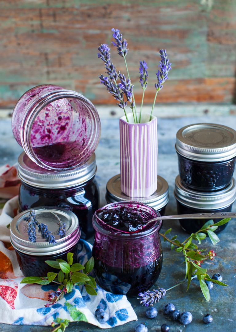 Blueberry Lavender Preserves