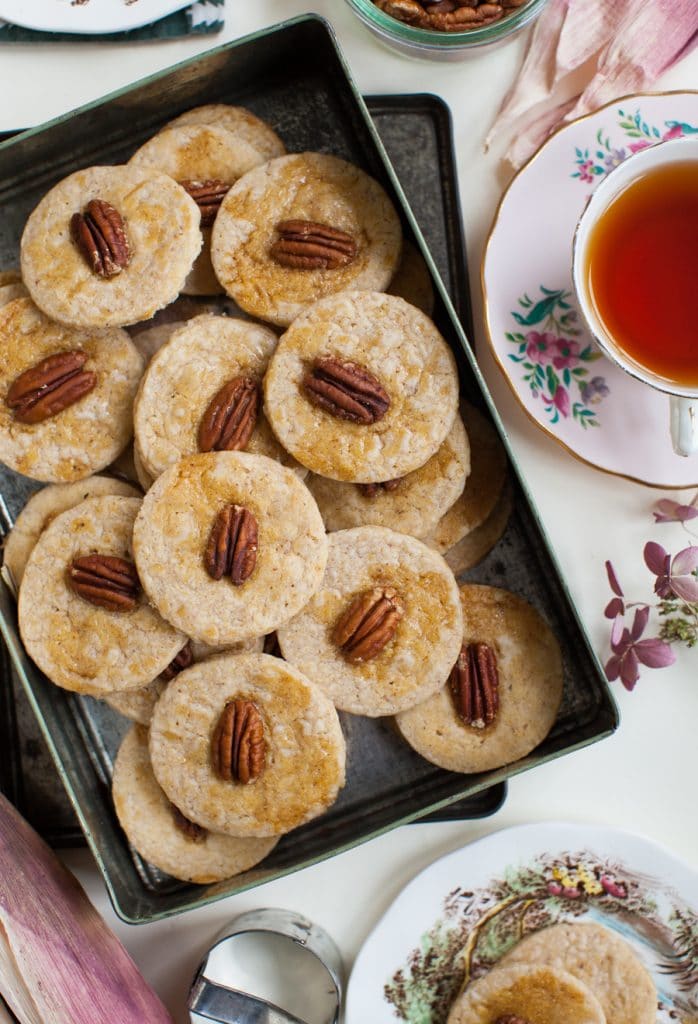 Butter Pecan Shortbread Cookies - Simple Bites