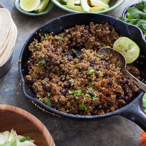 The Best Ground Beef Tacos - Garnish & Glaze