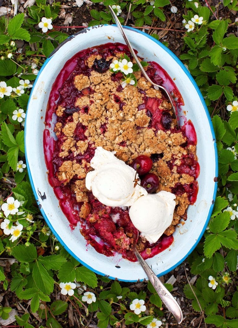 Nutty Fruit Crisp Topping (gluten-free)