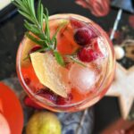 Blushing Quince & Cranberry White Wine Sangria