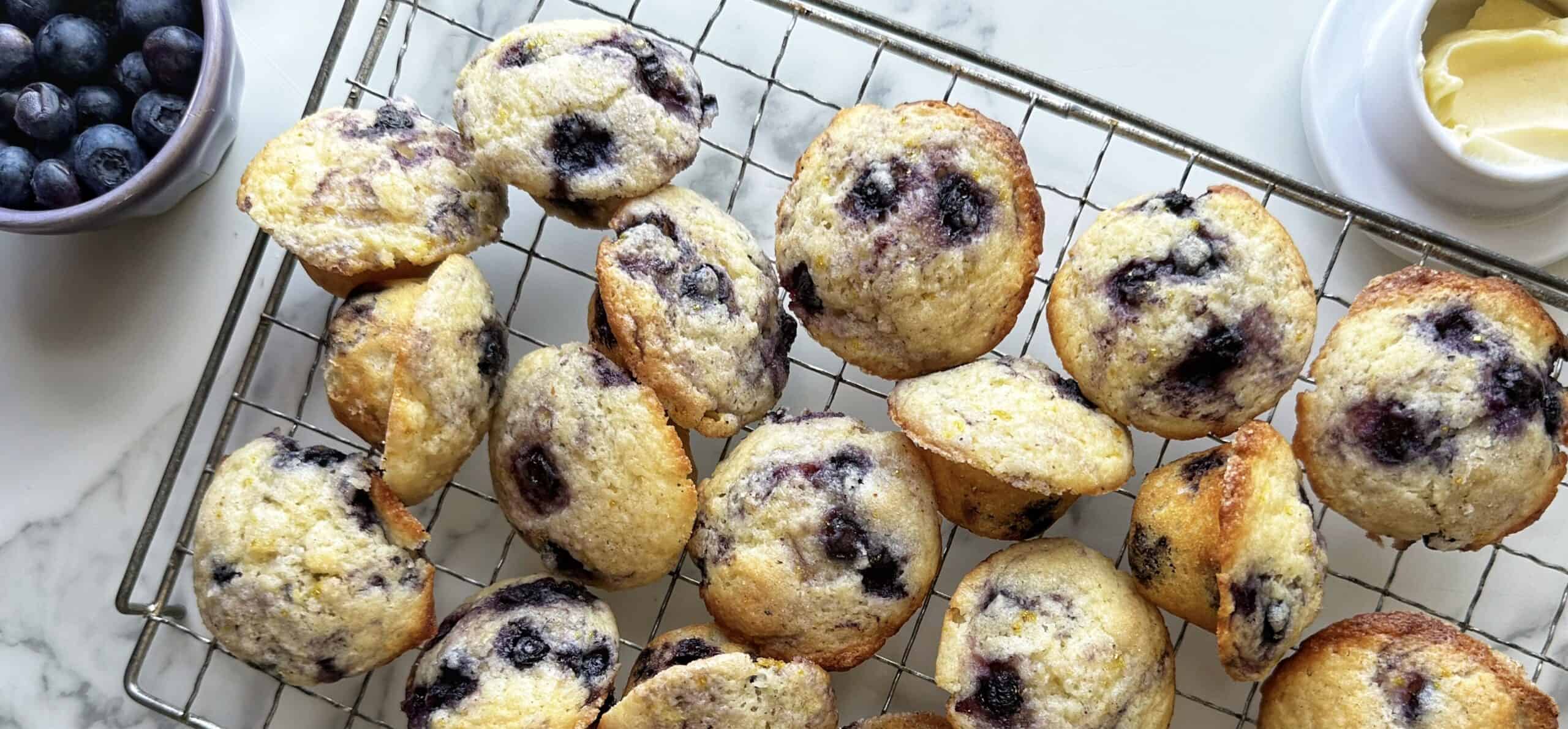 Quick and Easy Recipe for Mini Blueberry Muffins