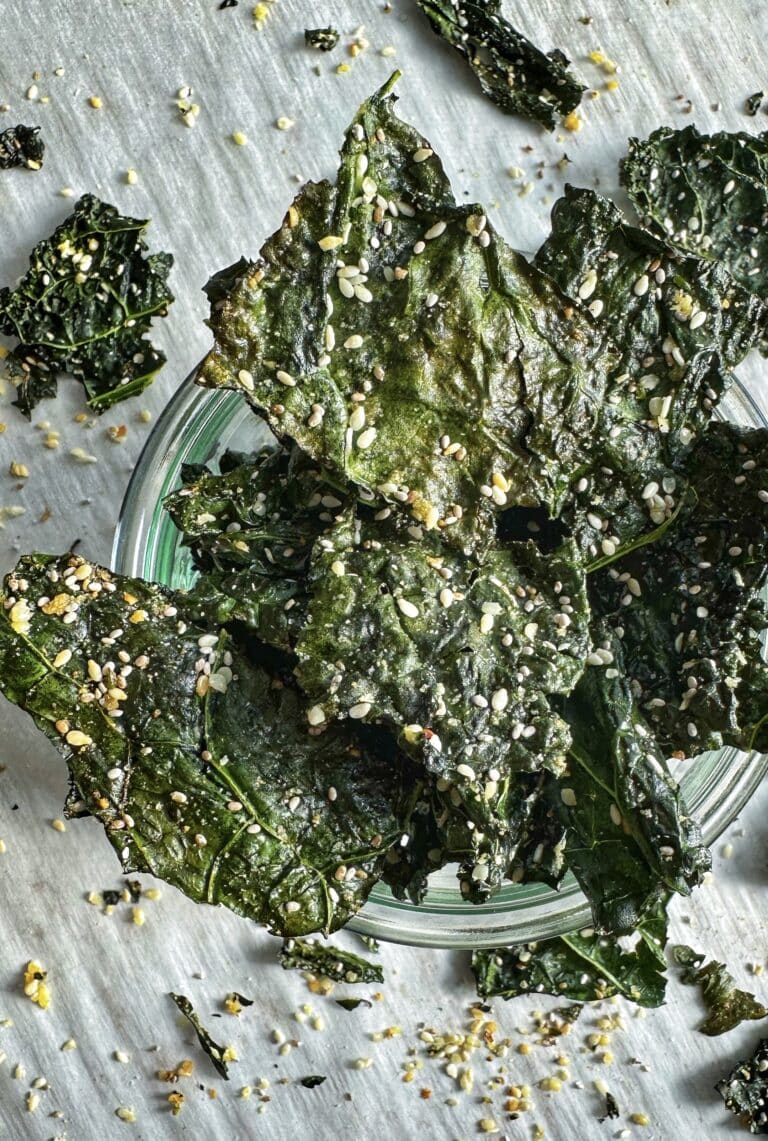 Extra Crunchy Lacinato Kale Chips