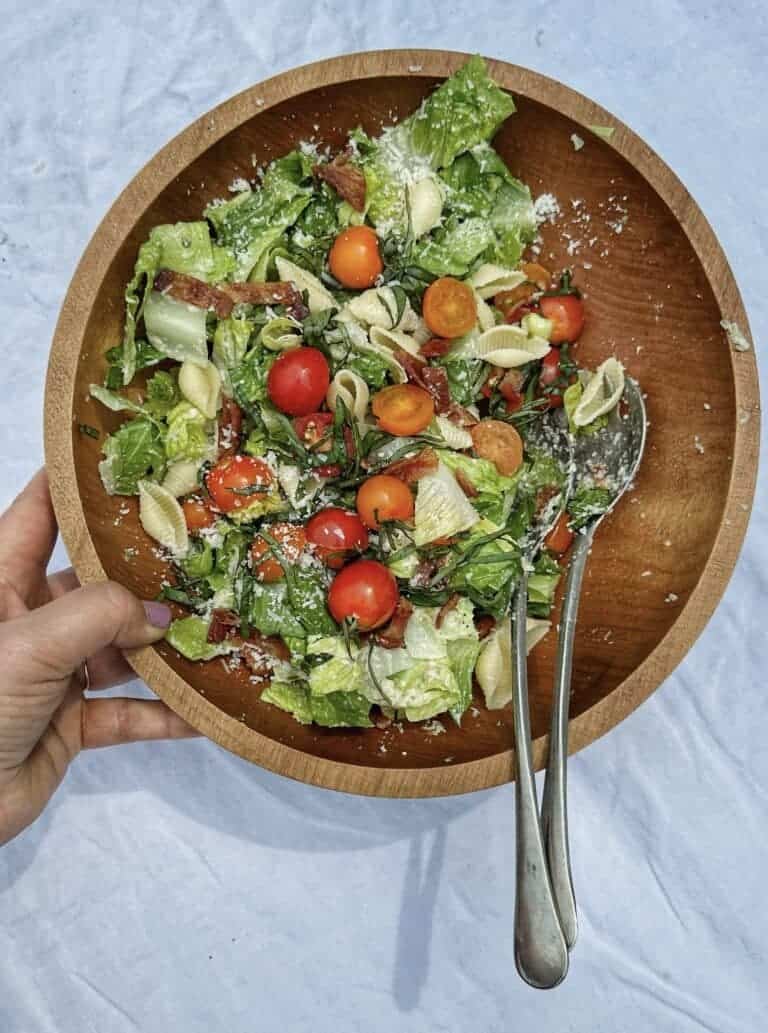 BLT Caesar Pasta Salad