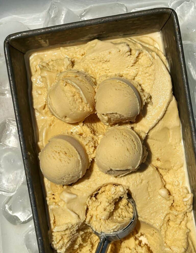 Maple Crème Fraîche Ice Cream
