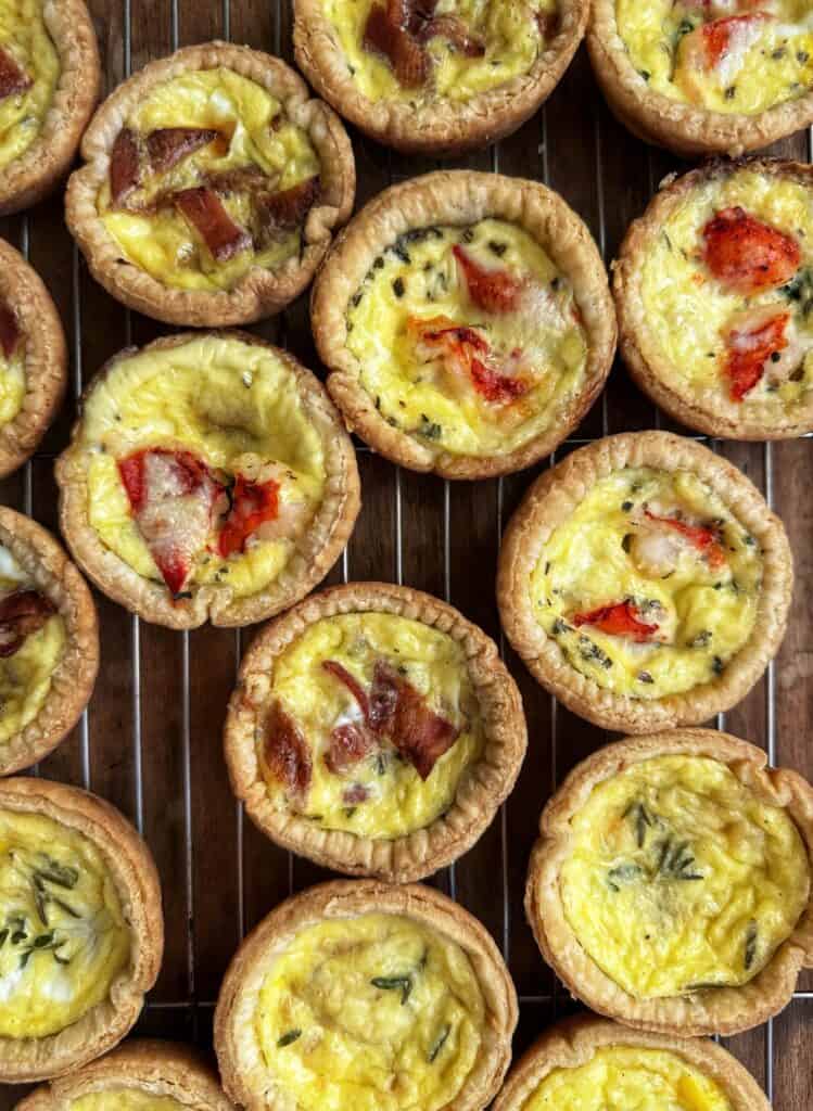 lobster quiche