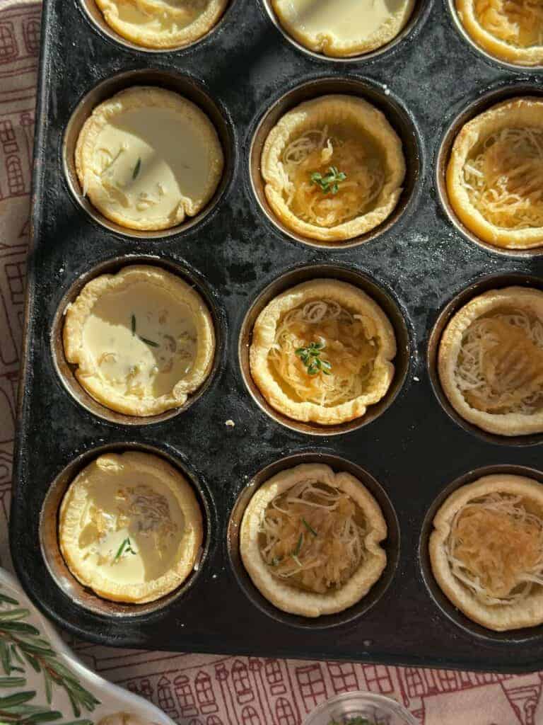 mini quiche raw