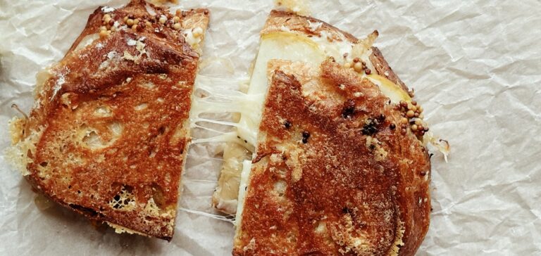 Sauerkraut Grilled Cheese Sandwich
